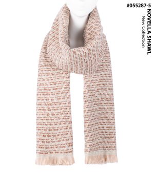 شال بافت رنگی کد 055287 - Image 5