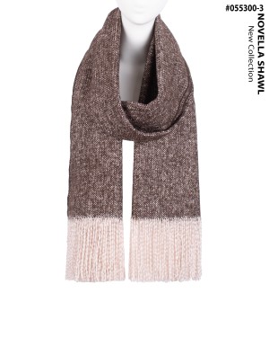 شال بافت برفکی ریشه بلند کد 055300 - Image 7