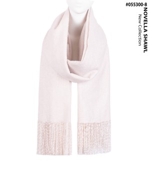 شال بافت برفکی ریشه بلند کد 055300 - Image 2